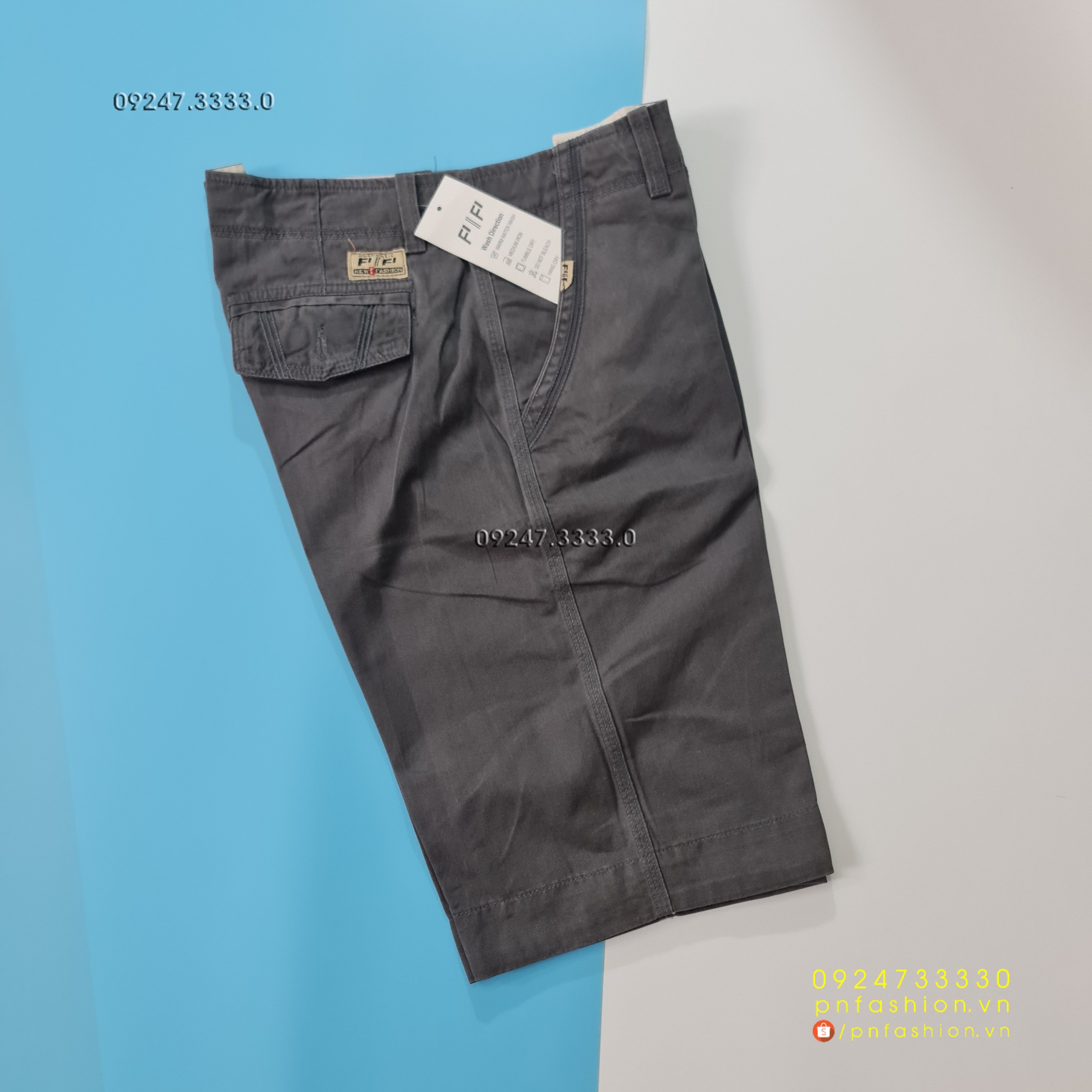 [30] Quần short nam Kaki cao cấp - PN241121-XT30