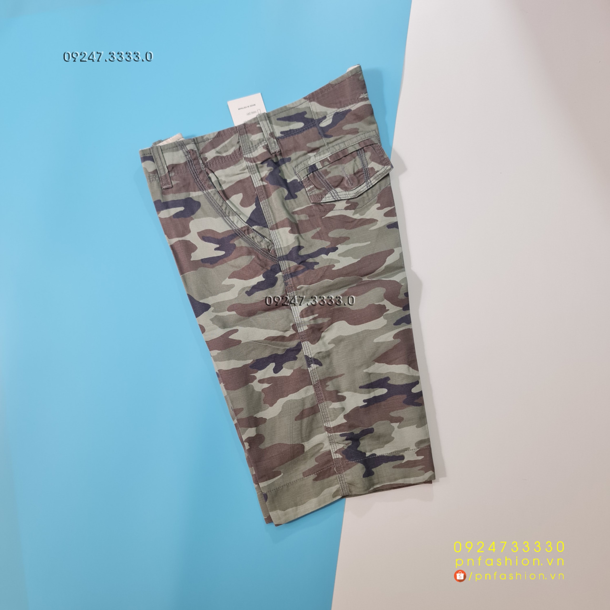 [32] Quần short nam Kaki cao cấp - PN241121- QD32