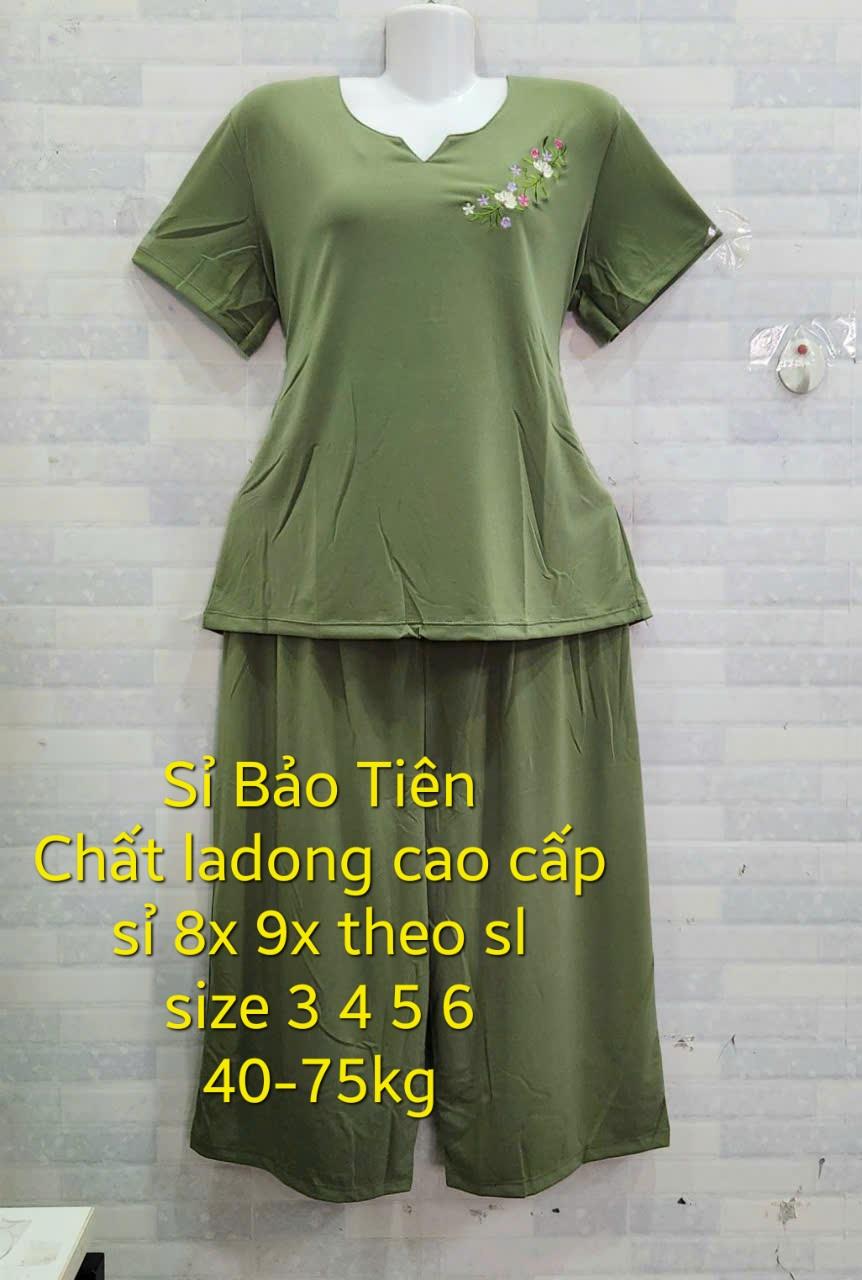[40-80kg] Sỉ đồ bộ trung niên chất thun ladong cao cao cấp