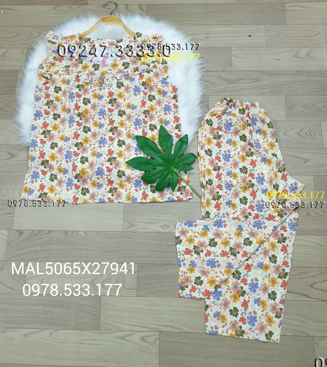 [50-65kg] Đồ bộ mặc nhà Mango 9 tấc cánh tiên trẻ trung - MAL5065X27941