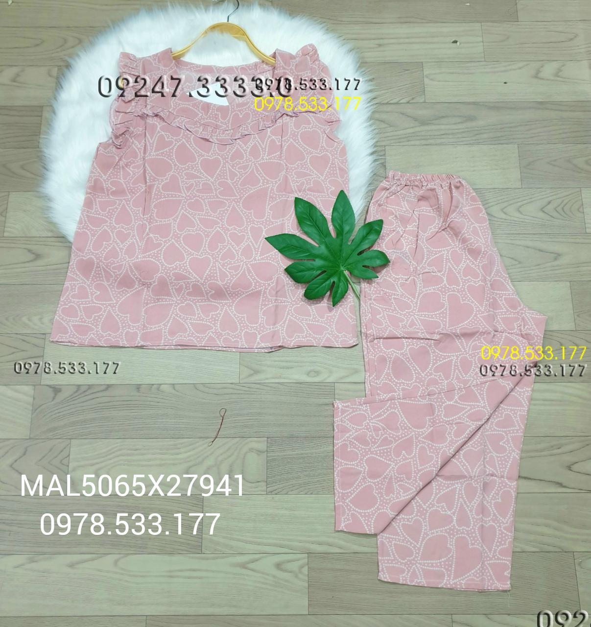 [50-65kg] Đồ bộ mặc nhà Mango 9 tấc cánh tiên trẻ trung - MAL5065X27941