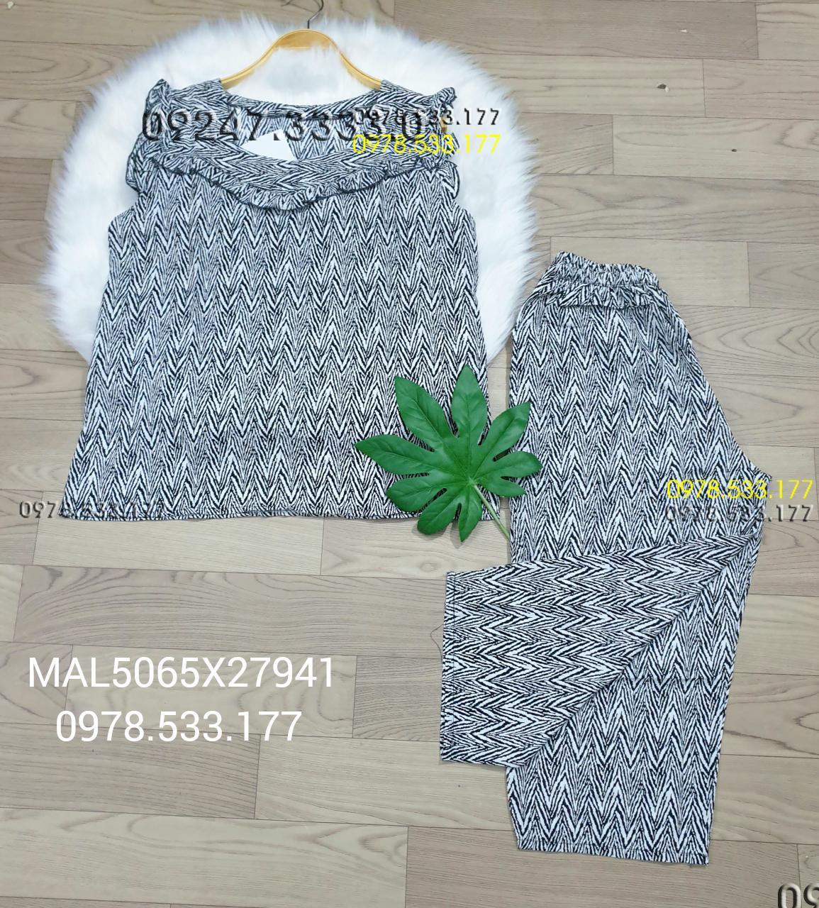 [50-65kg] Đồ bộ mặc nhà Mango 9 tấc cánh tiên trẻ trung - MAL5065X27941