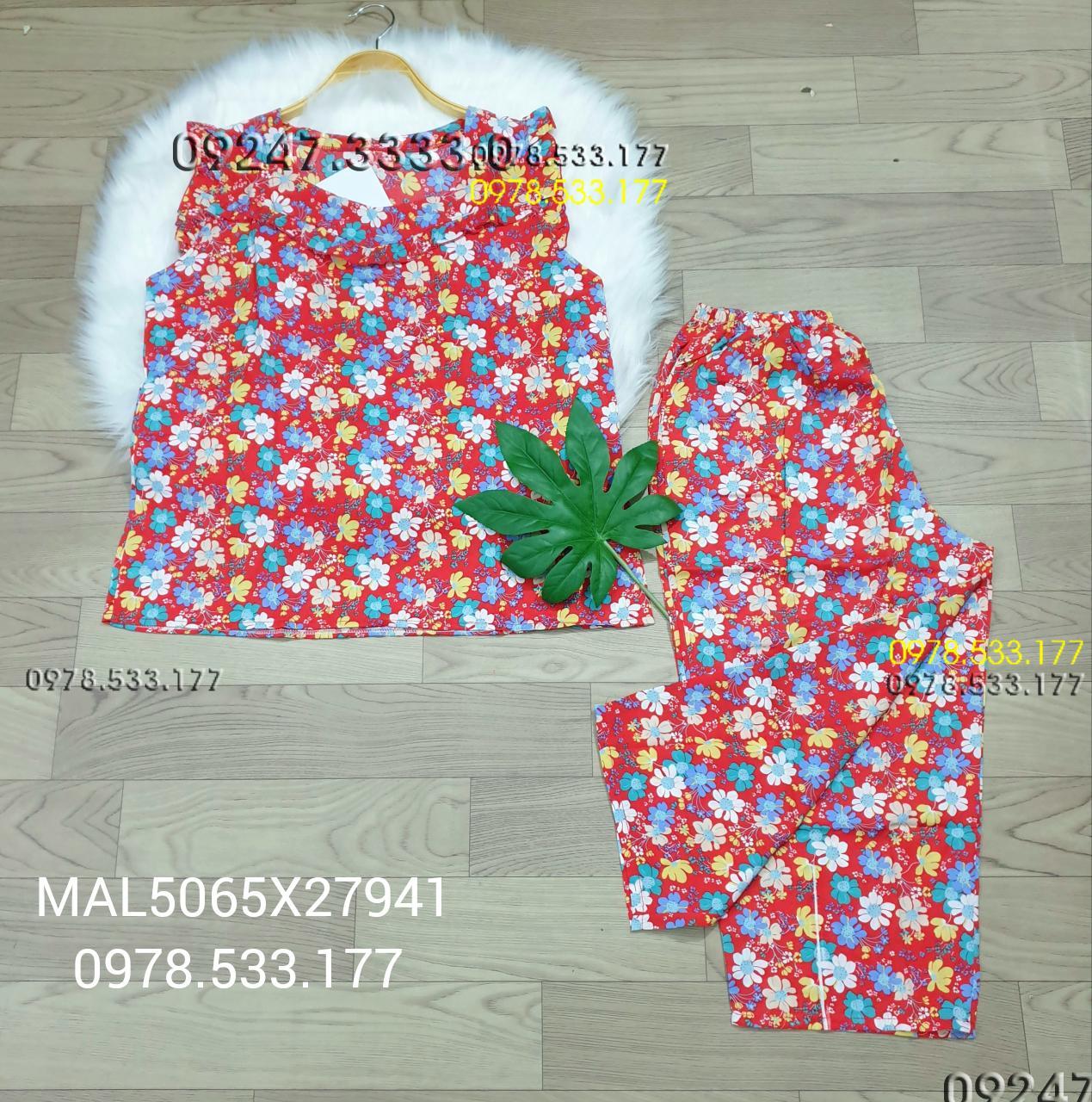 [50-65kg] Đồ bộ mặc nhà Mango 9 tấc cánh tiên trẻ trung - MAL5065X27941