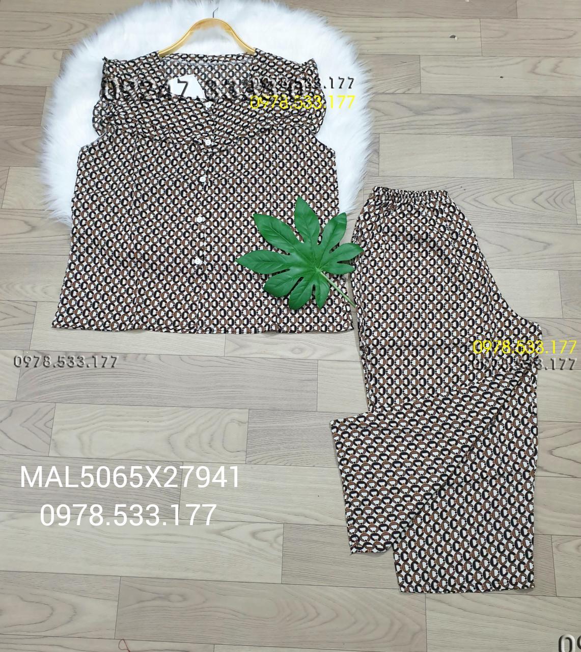 [50-65kg] Đồ bộ mặc nhà Mango 9 tấc cánh tiên trẻ trung - MAL5065X27941