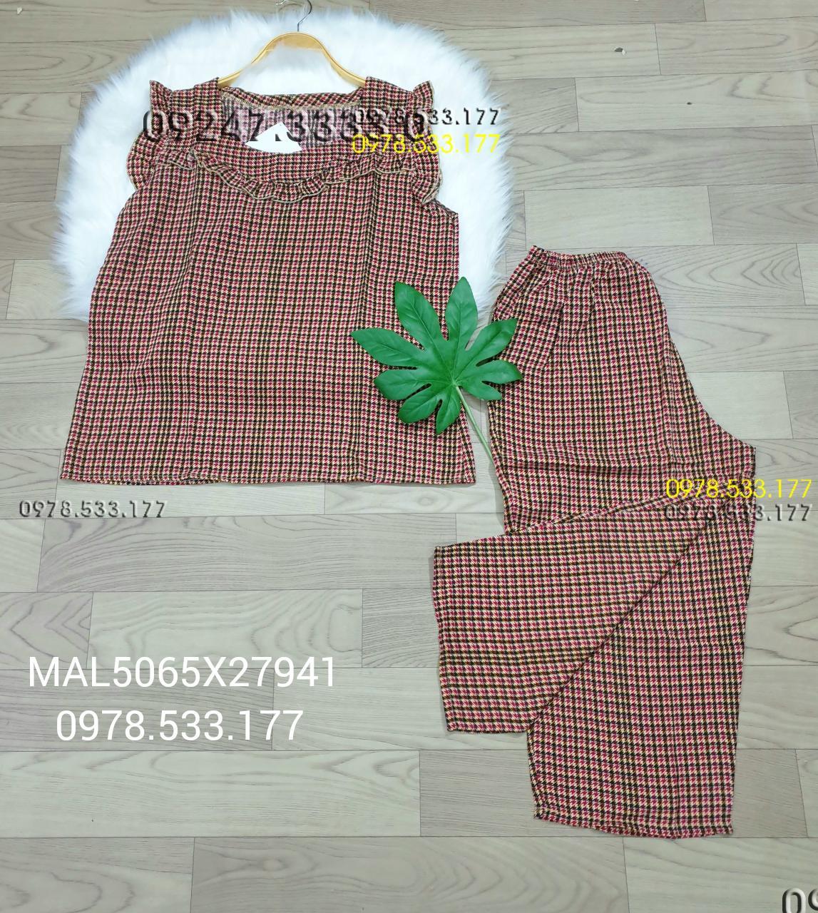 [50-65kg] Đồ bộ mặc nhà Mango 9 tấc cánh tiên trẻ trung - MAL5065X27941