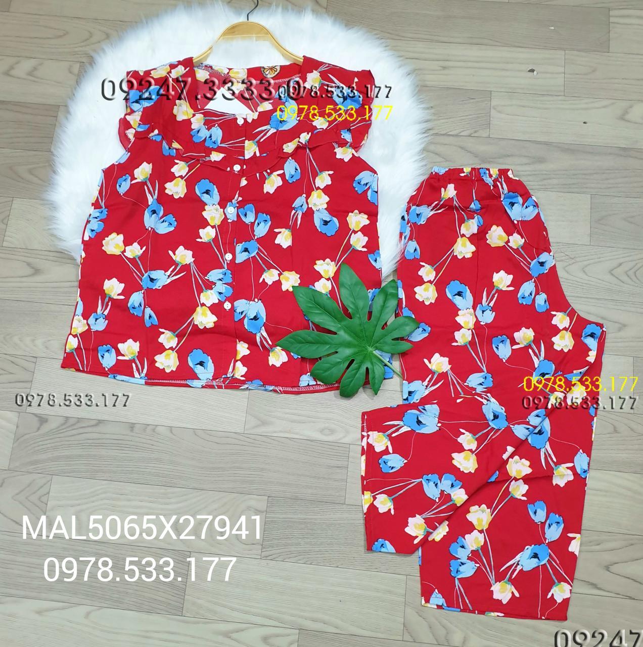 [50-65kg] Đồ bộ mặc nhà Mango 9 tấc cánh tiên trẻ trung - MAL5065X27941