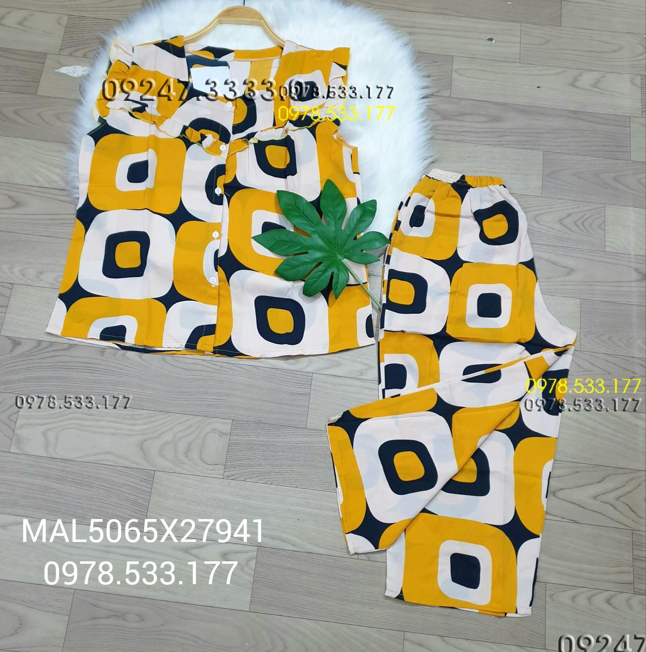 [50-65kg] Đồ bộ mặc nhà Mango 9 tấc cánh tiên trẻ trung - MAL5065X27941