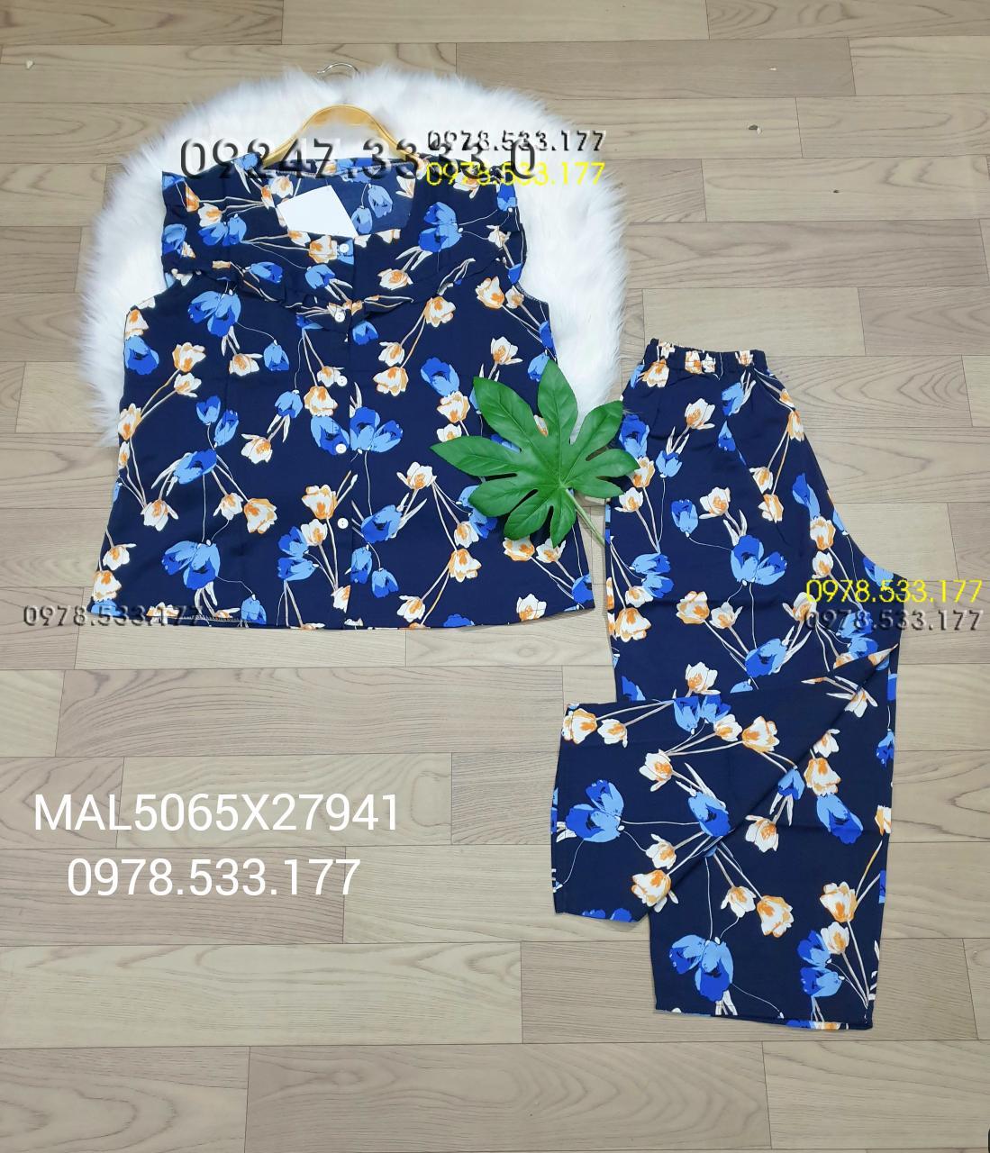 [50-65kg] Đồ bộ mặc nhà Mango 9 tấc cánh tiên trẻ trung - MAL5065X27941