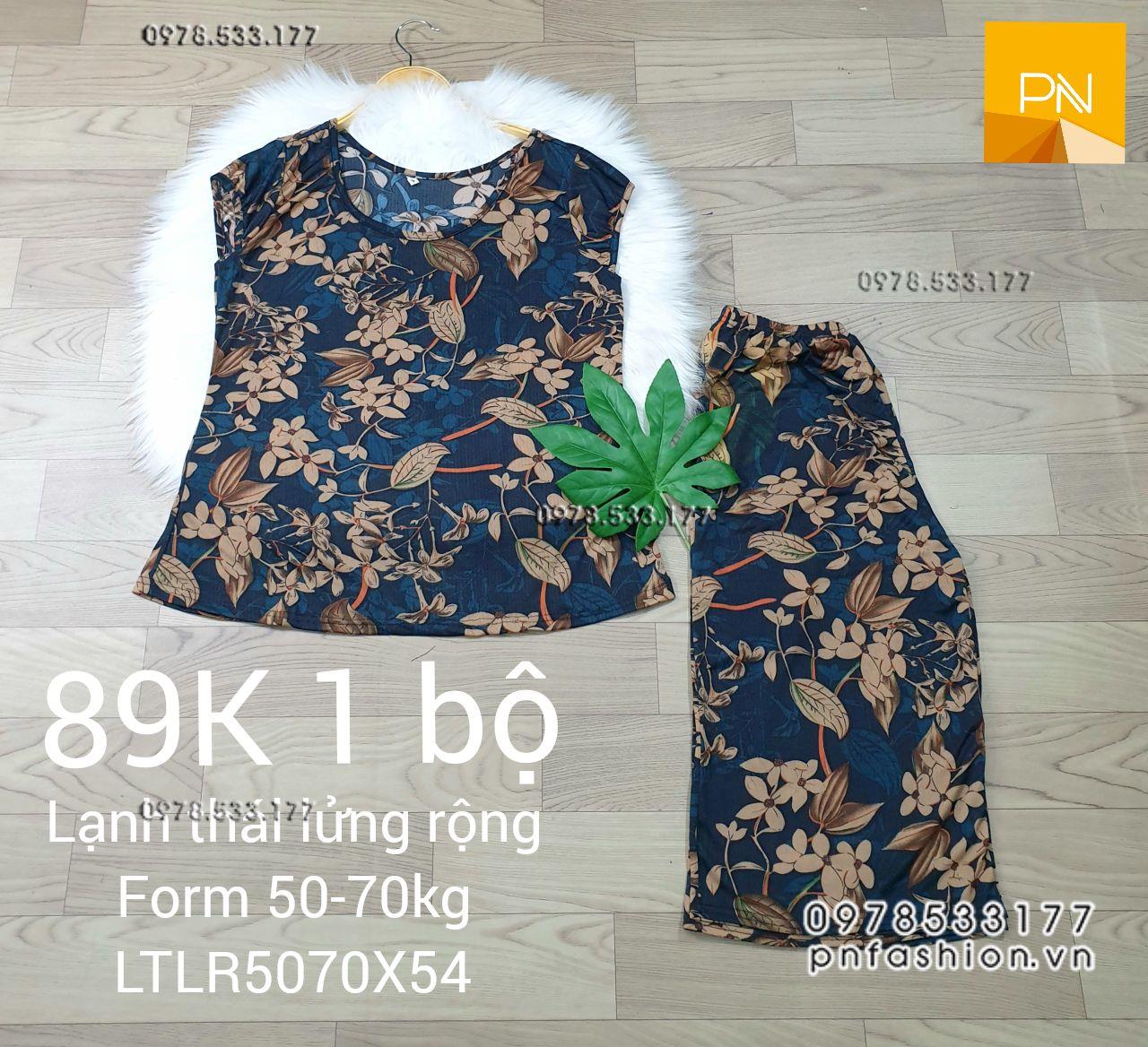 [50-70kg] Bộ trung niên lạnh thái lửng ống rộng - LTLR5070X54	