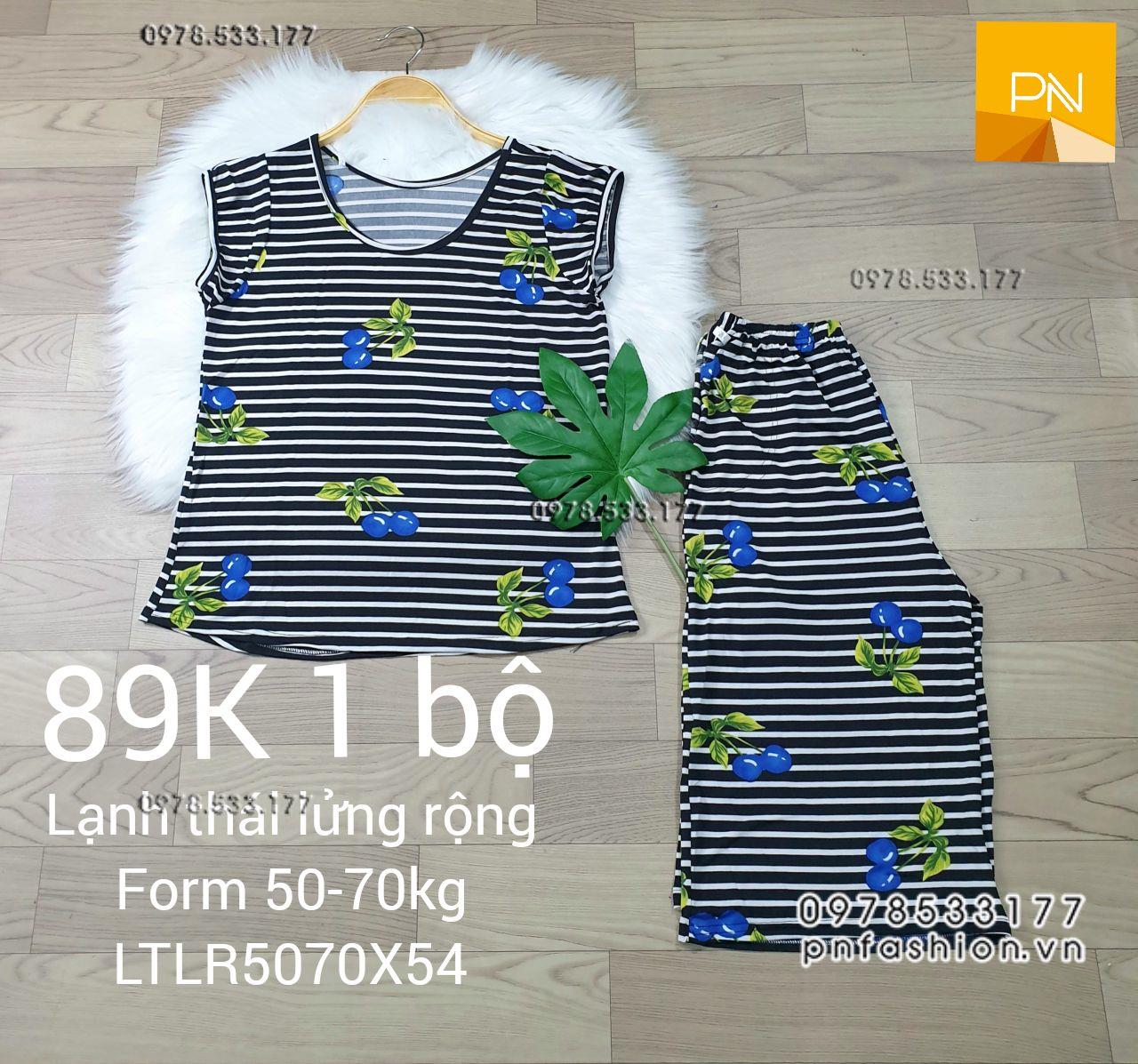 [50-70kg] Bộ trung niên lạnh thái lửng ống rộng - LTLR5070X54	