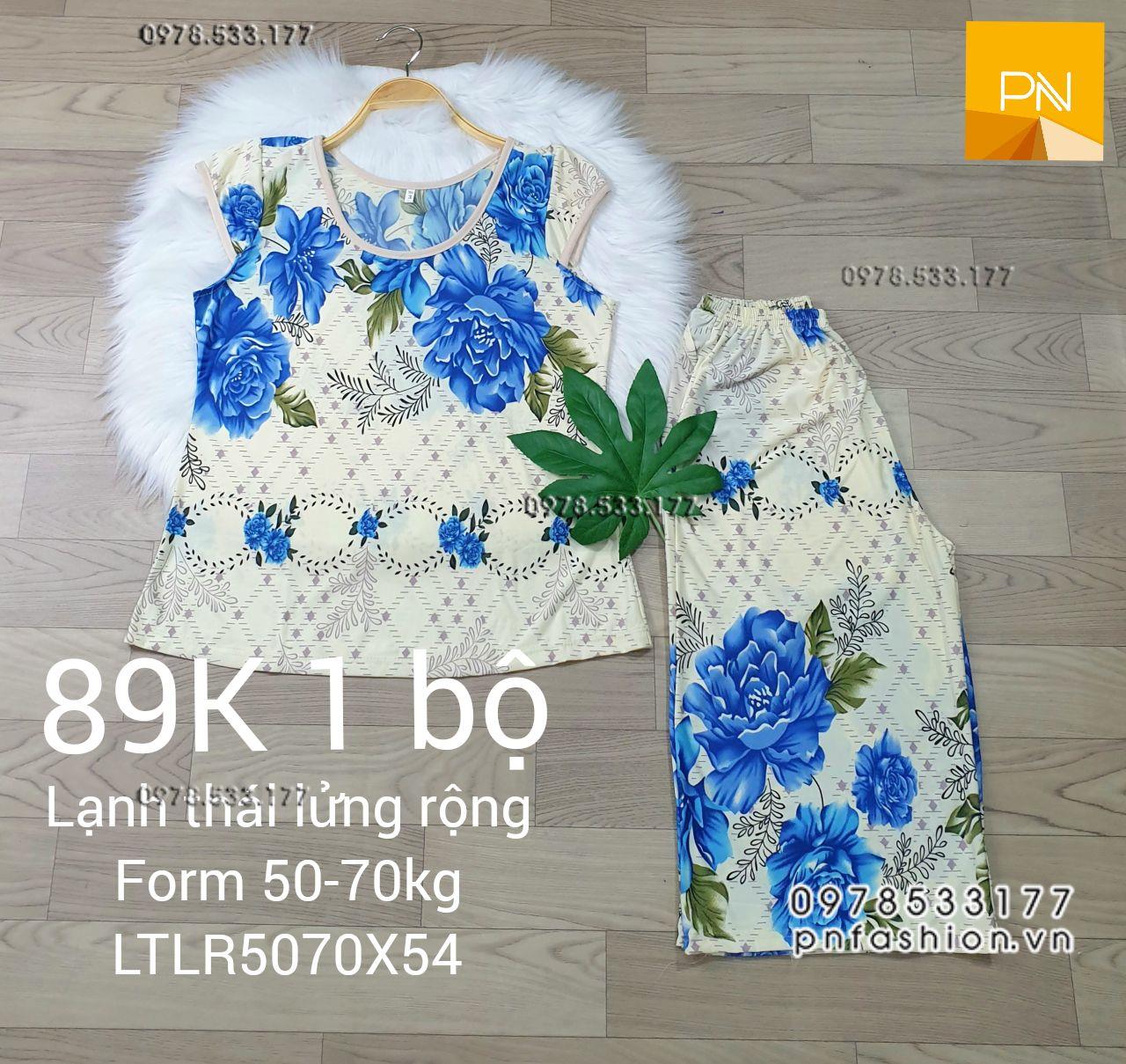 [50-70kg] Bộ trung niên lạnh thái lửng ống rộng - LTLR5070X54	