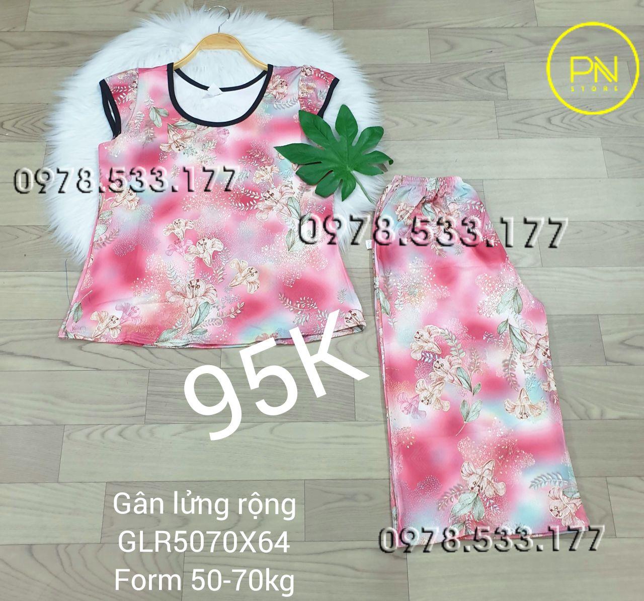 [50-70KG] Đồ bộ trung niên gân lửng rộng cao cấp - GLR5070X64