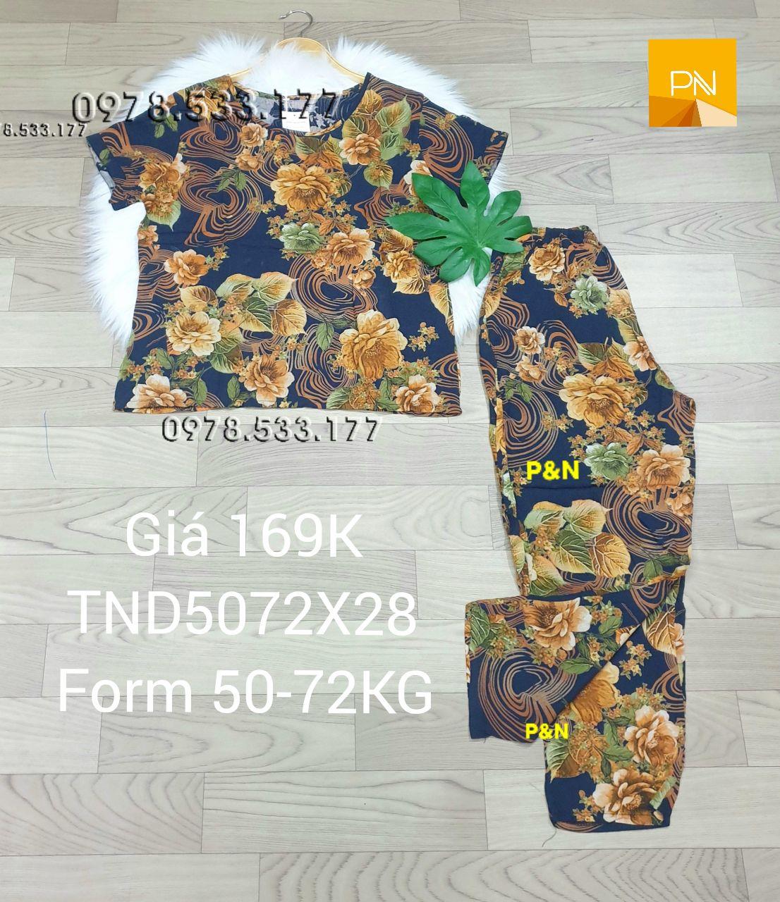 [50-72kg] Đồ bộ trung niên tole nhung quần dài cao cấp sang trọng - TND5072X28