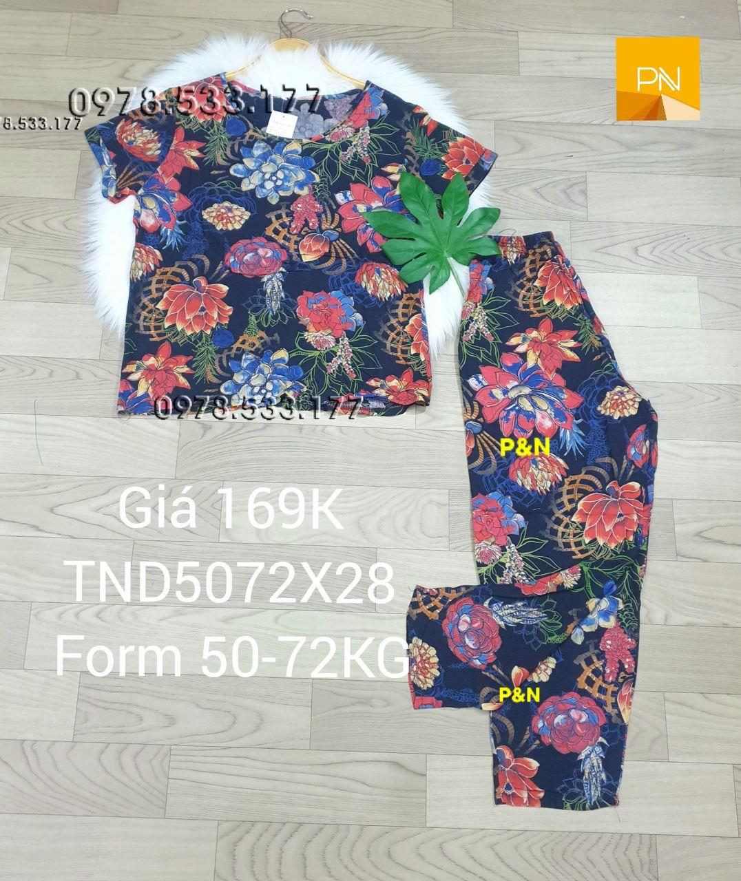 [50-72kg] Đồ bộ trung niên tole nhung quần dài cao cấp sang trọng - TND5072X28