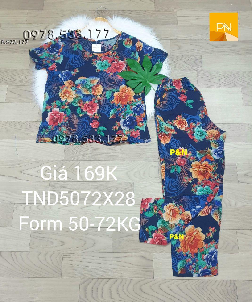 [50-72kg] Đồ bộ trung niên tole nhung quần dài cao cấp sang trọng - TND5072X28