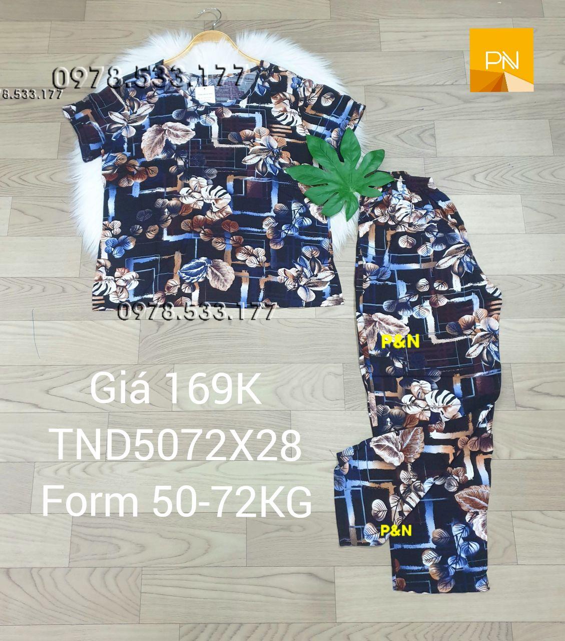 [50-72kg] Đồ bộ trung niên tole nhung quần dài cao cấp sang trọng - TND5072X28