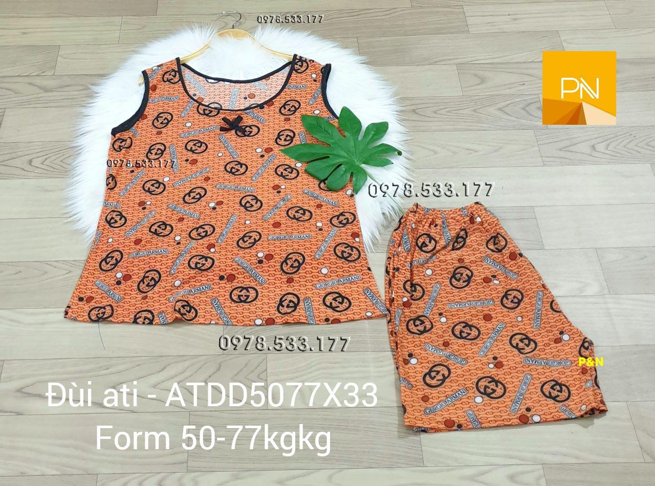 [50-77kg] Đồ bộ trung niên Ati quần đùi giá rẻ đẹp - ATDD5077X33