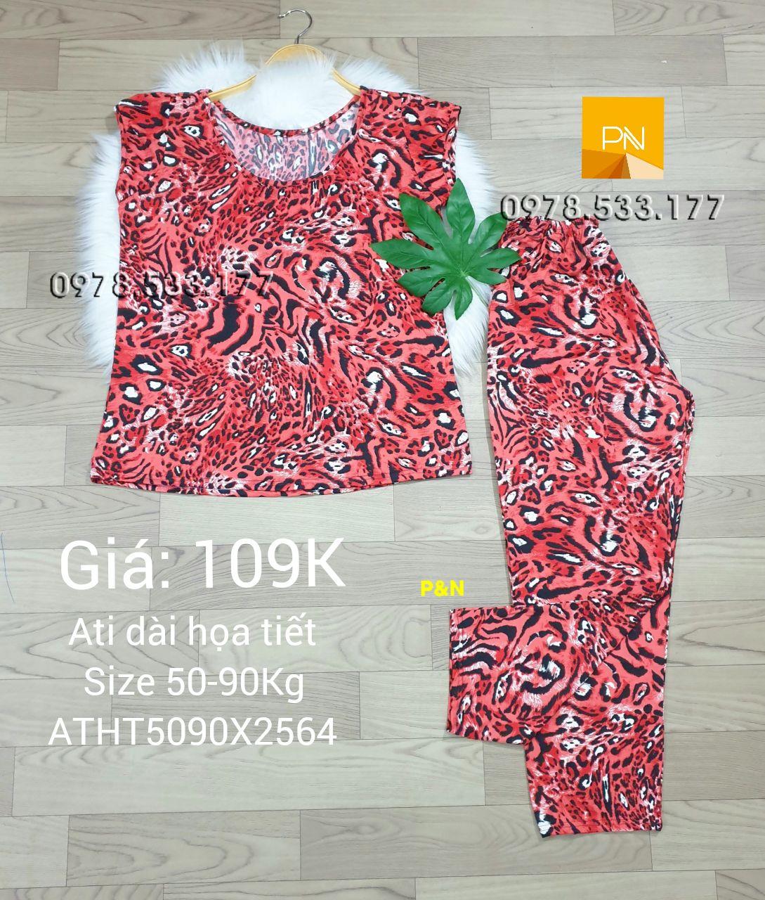 [50-90kg] Đồ bộ trung niên Ati dài Size đại nhiều họa tiết đẹp - ATD5090X2564