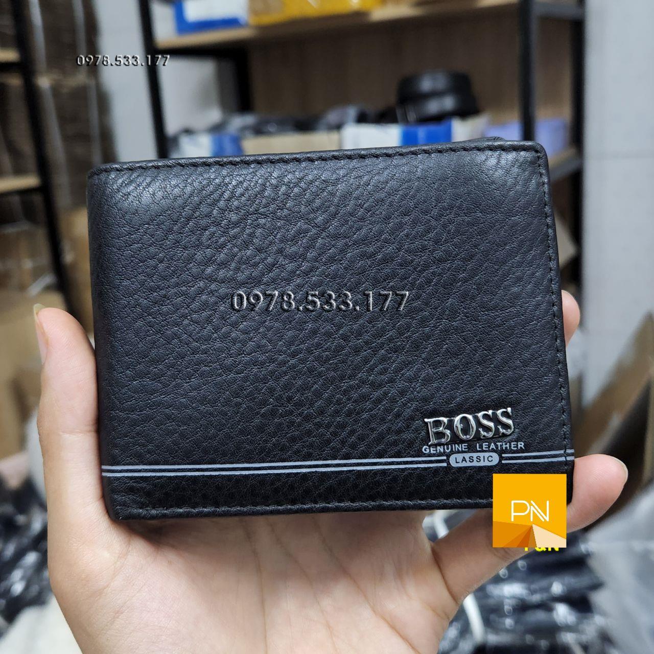 Bóp ví nam da bò Ý cao cấp - PN102110