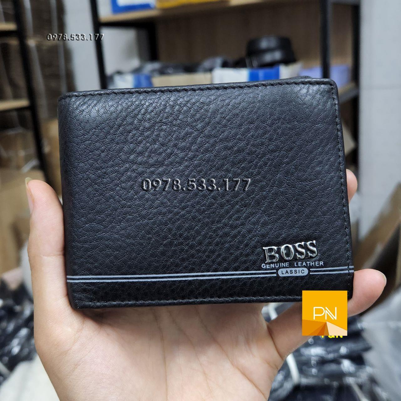 Bóp ví nam da bò Ý cao cấp - PN102110