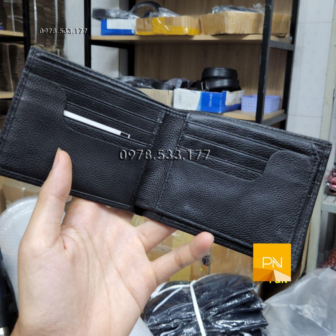 Bóp ví nam da bò Ý cao cấp - PN102114