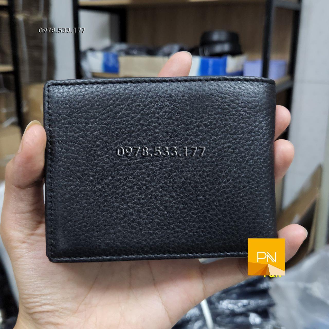 Bóp ví nam da bò Ý cao cấp - PN102114