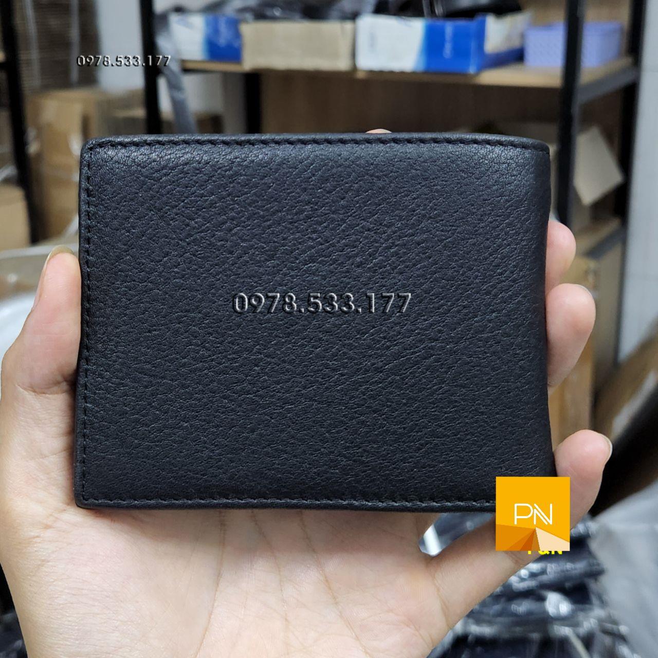 Bóp ví nam da bò Ý cao cấp - PN102115