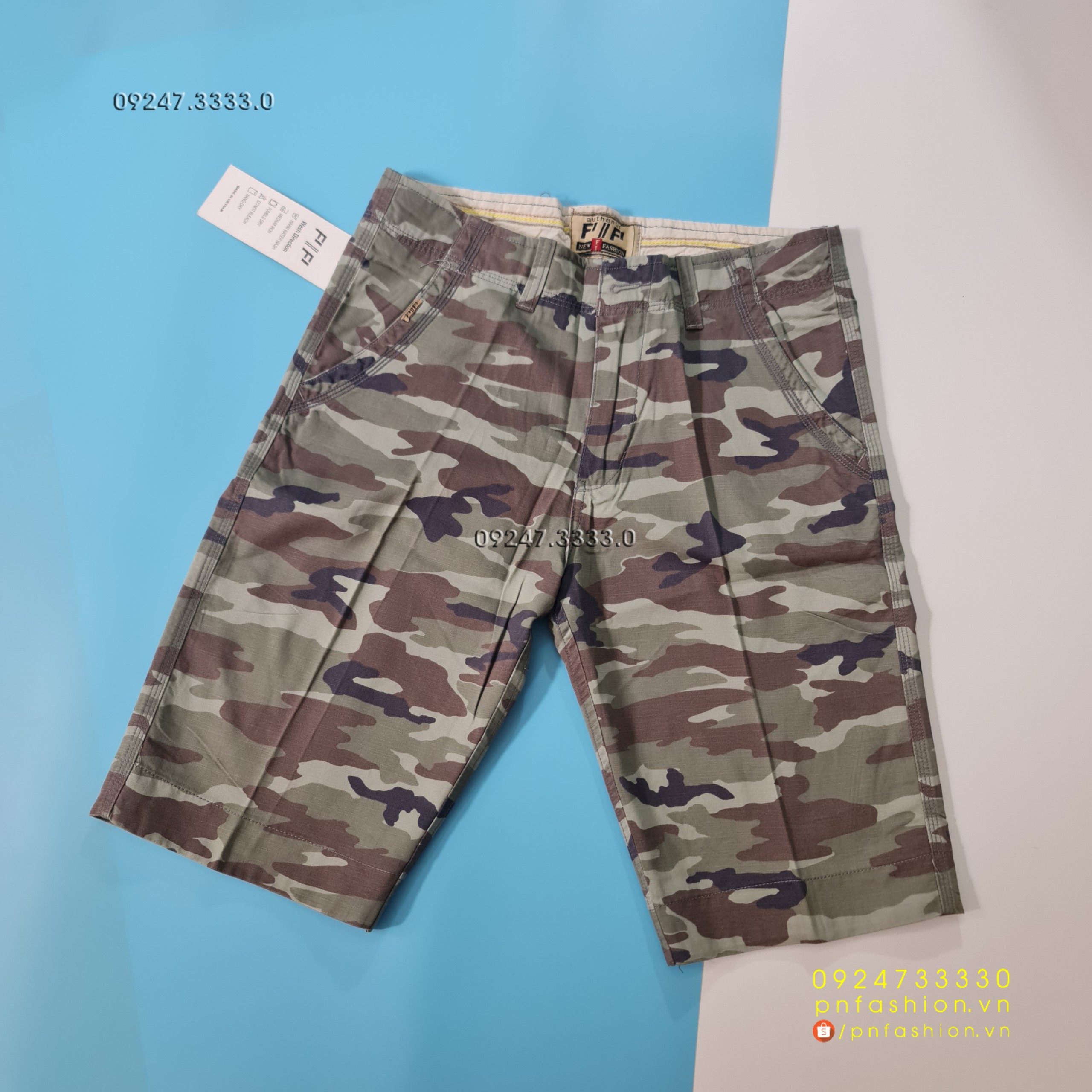 [32] Quần short nam Kaki cao cấp - PN241121-32