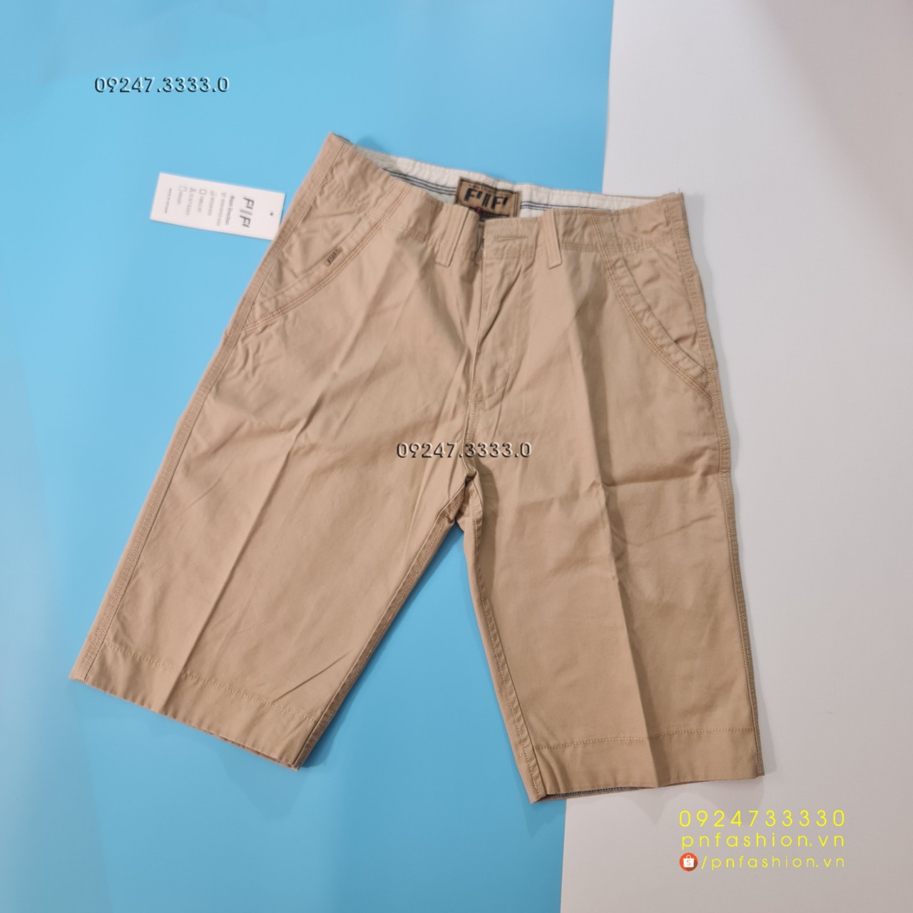[32] Quần short nam Kaki cao cấp - PN241121-G32