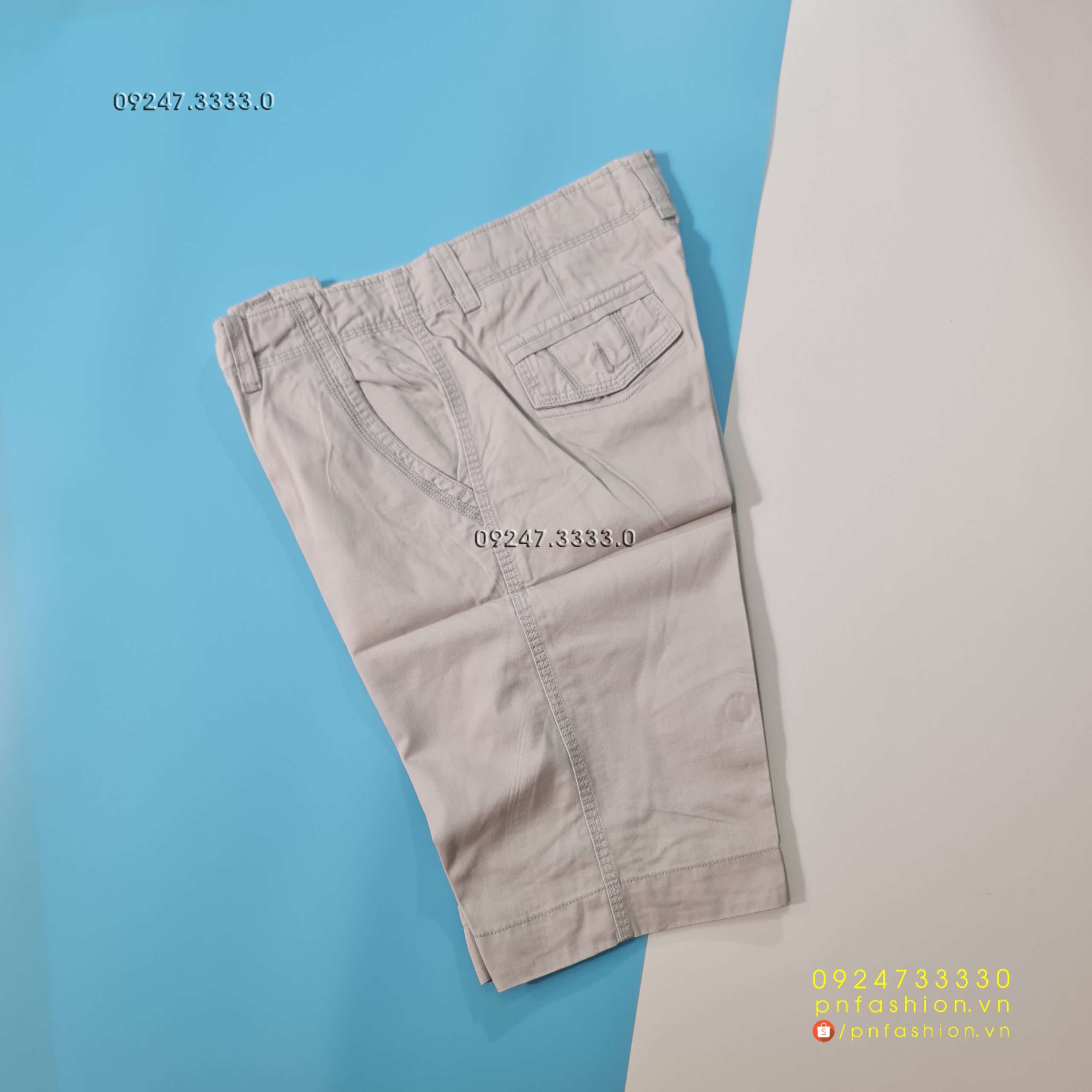 [32] Quần short nam Kaki cao cấp - PN241121-T32