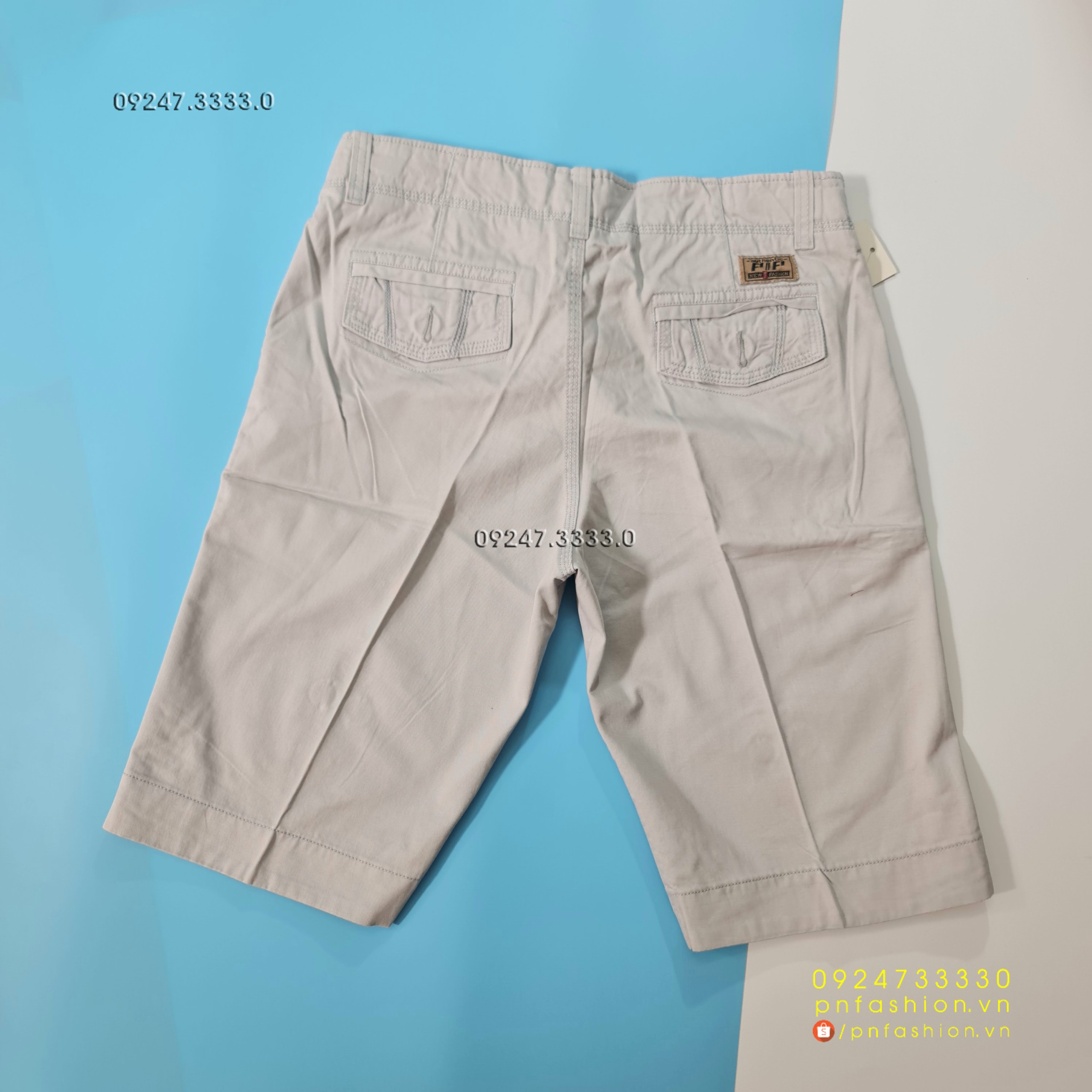 [32] Quần short nam Kaki cao cấp - PN241121-T32