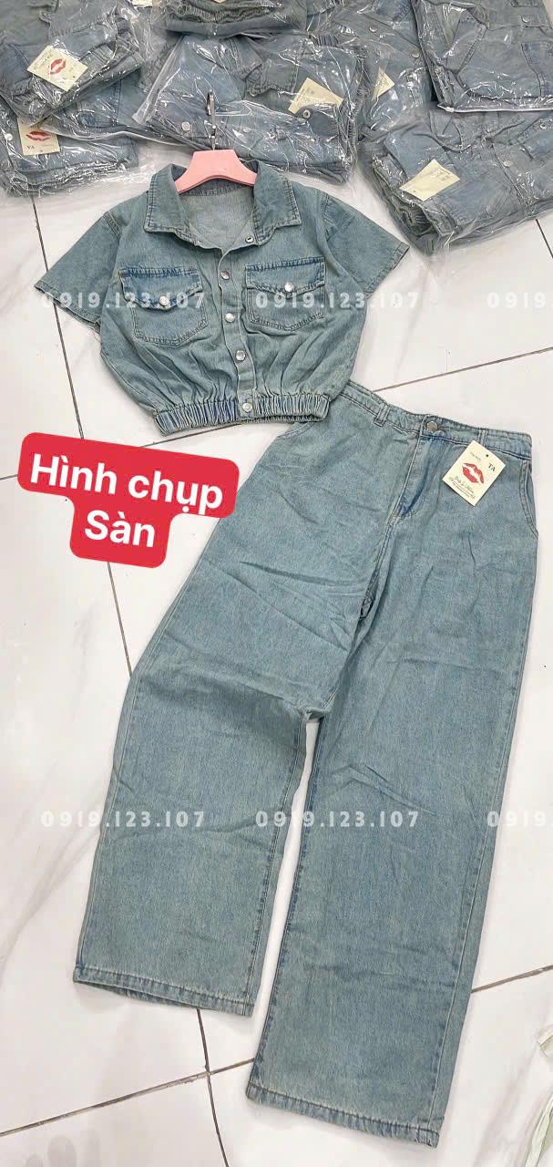 Set jean 140k sỉ ri 10bộ đủ màu cao cấp - SBT747