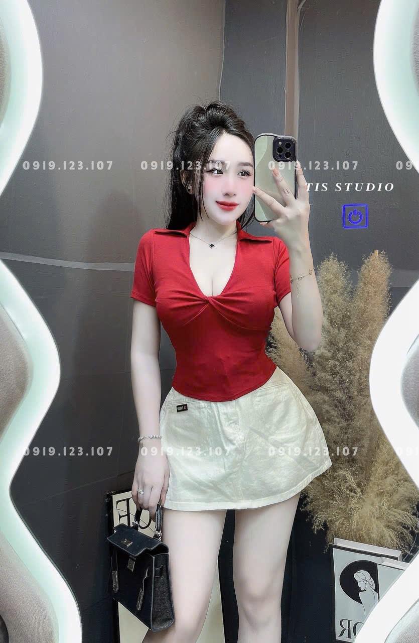 Set tk chân váy có quần trong siêu phẩm + áo td chạy sọc in đẹp siêu phẩm  SBT752