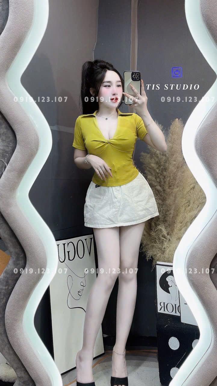 Set tk chân váy có quần trong siêu phẩm + áo td chạy sọc in đẹp siêu phẩm  SBT752