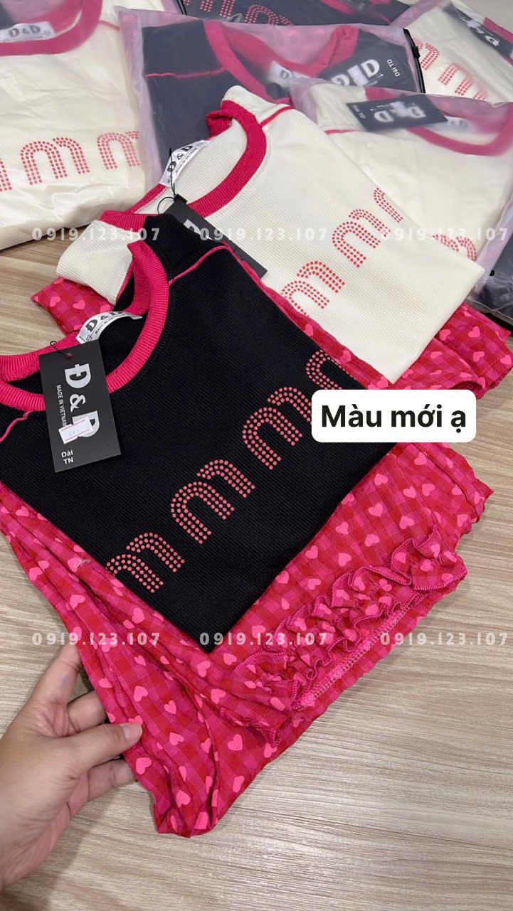 Set tt tăm lạnh in đẹp + phối viền. Ri 80k- Tách 5b 82k - TH82SBT767