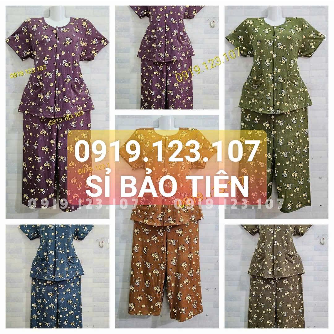 Sỉ đồ cho bà quần lửng vải thun lạnh loại 1