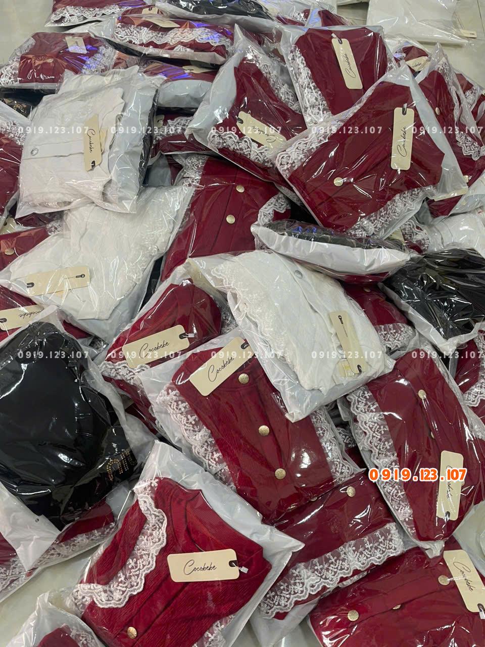 Sỉ Set tk viền ren tua rua đẹp (có tách 5b) - TH738