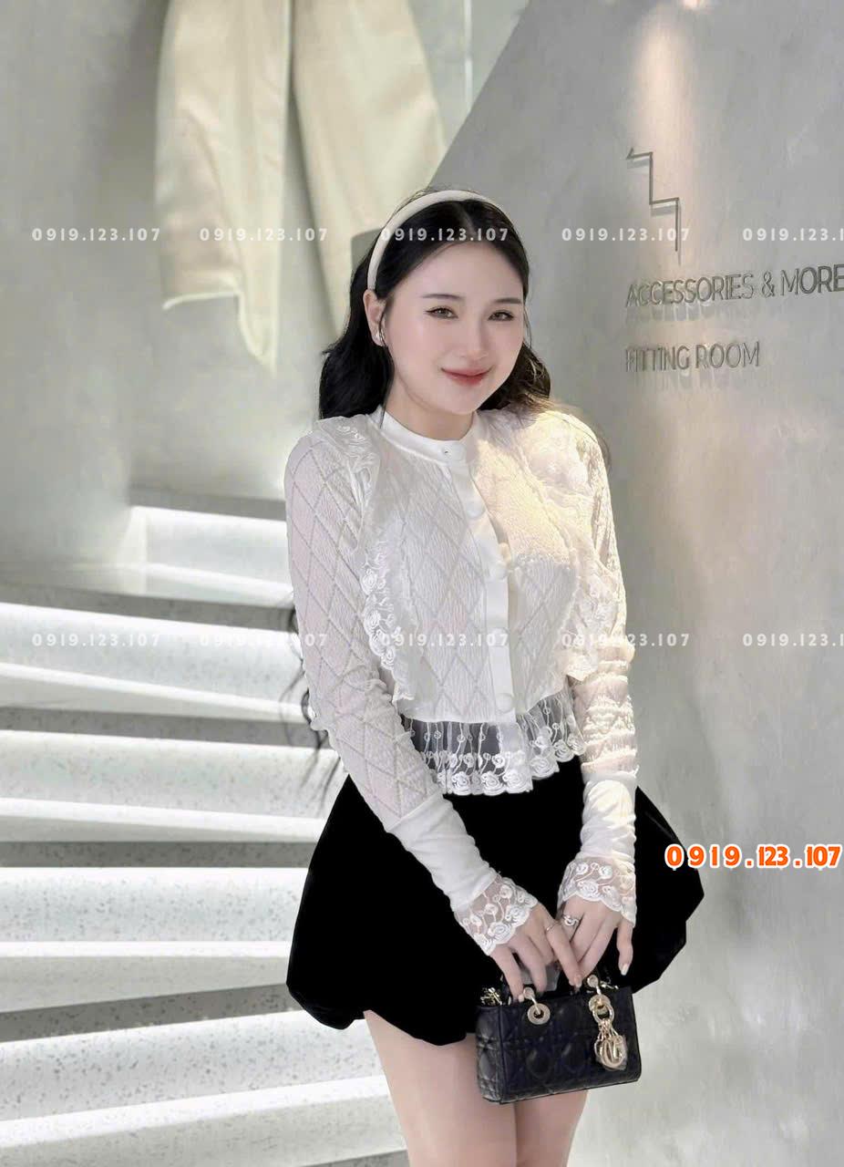 Sỉ Set tk viền ren tua rua đẹp (có tách 5b) - TH738