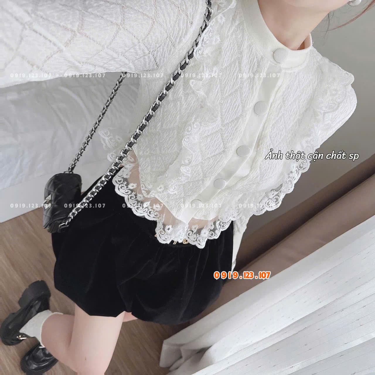 Sỉ Set tk viền ren tua rua đẹp (có tách 5b) - TH738