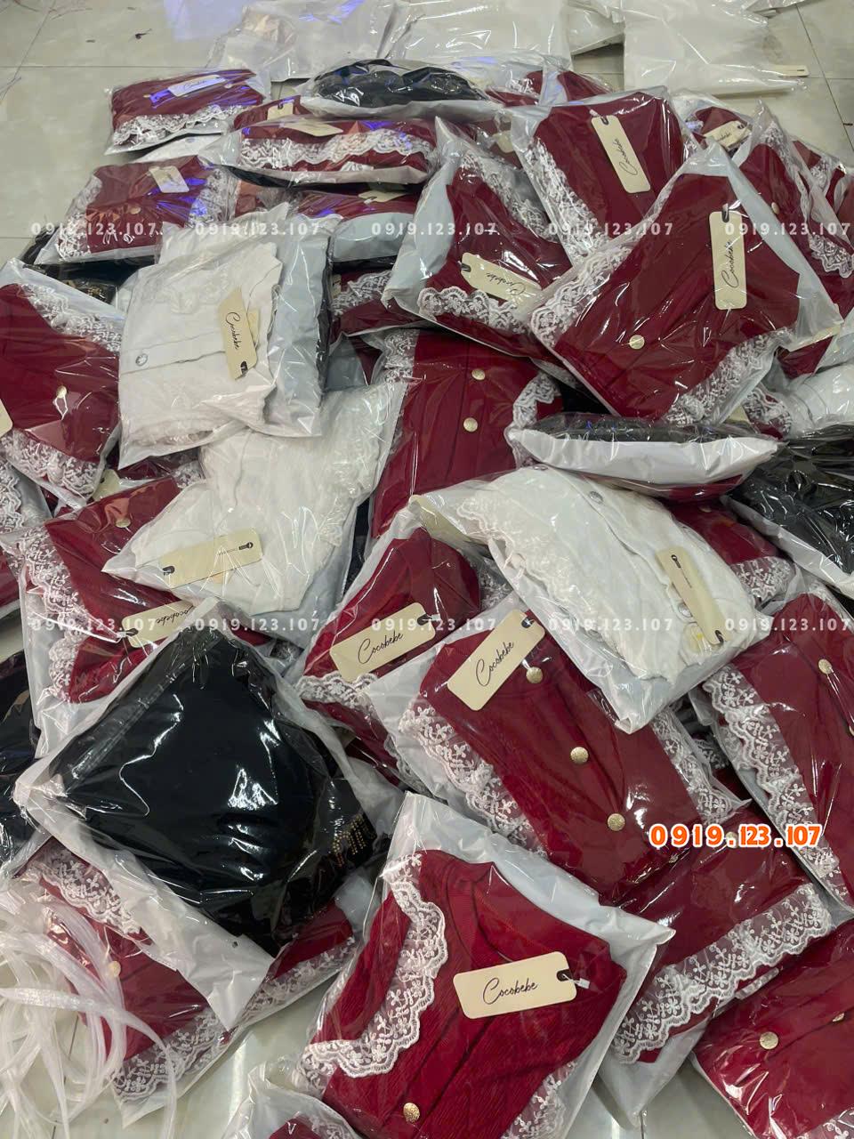 Sỉ Set tk viền ren tua rua đẹp (có tách 5b) - TH738