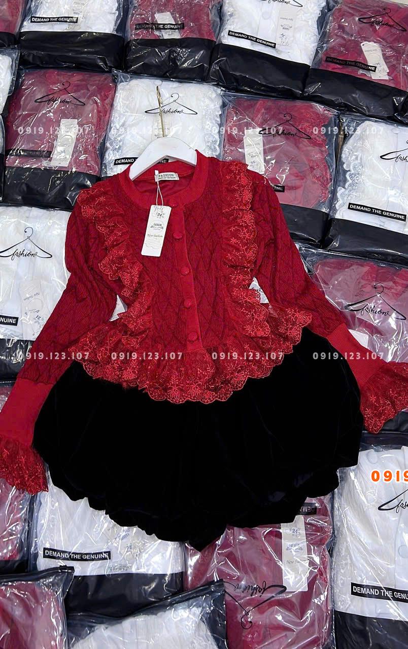 Sỉ Set tk viền ren tua rua đẹp (có tách 5b) - TH738