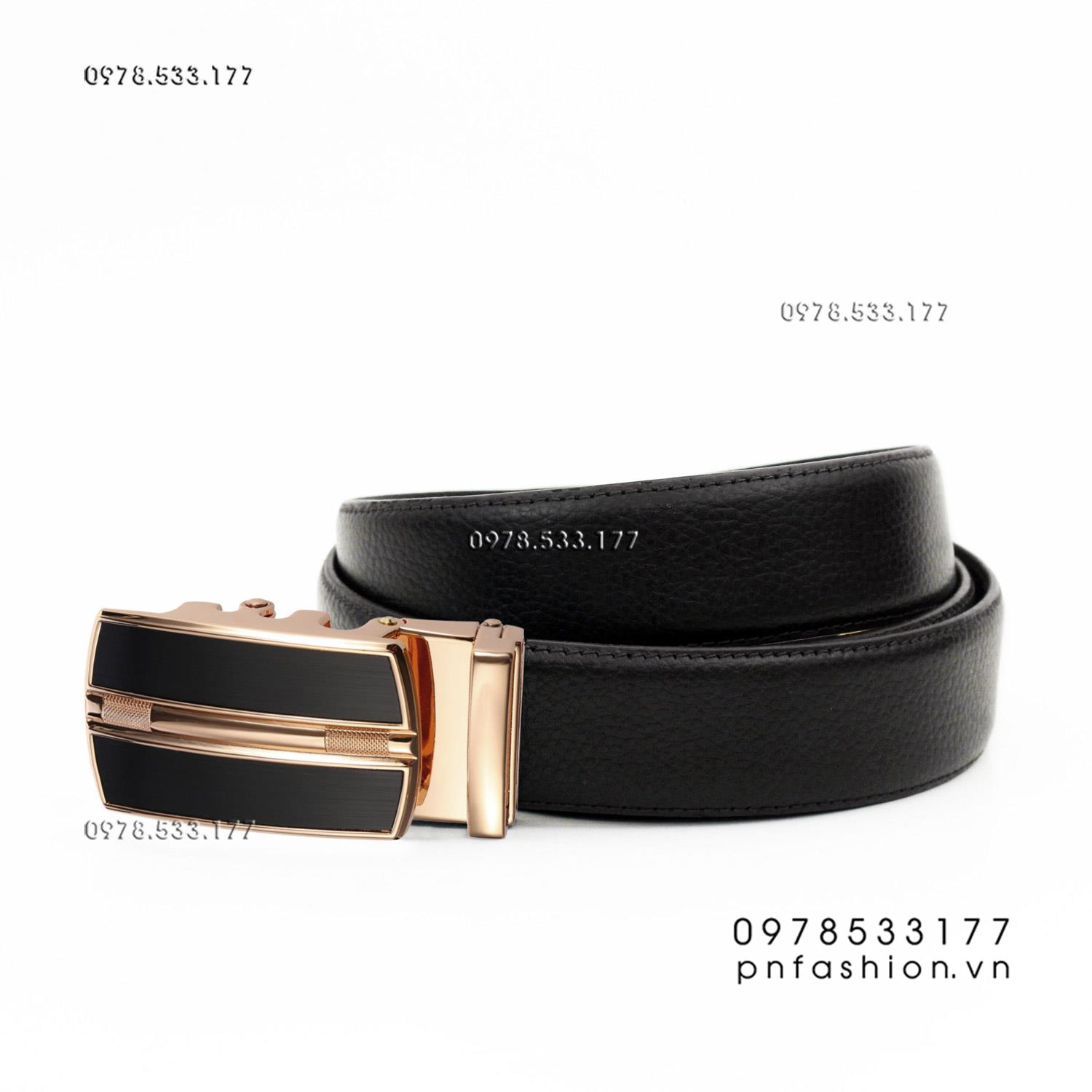 Thắt lưng nam da bò cao cấp (3.5cm) - PNM2T4-03DN