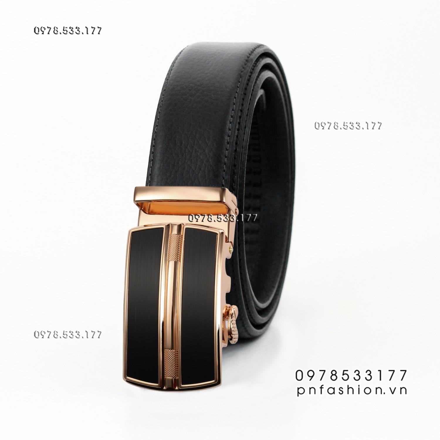 Thắt lưng nam da bò cao cấp (3.5cm) - PNM2T4-03DN