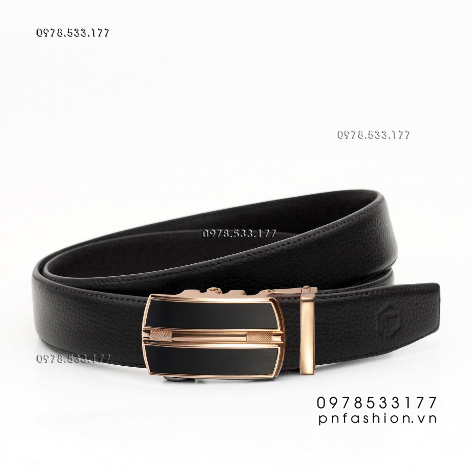 Thắt lưng nam da bò cao cấp (3.5cm) - PNM2T4-03DN