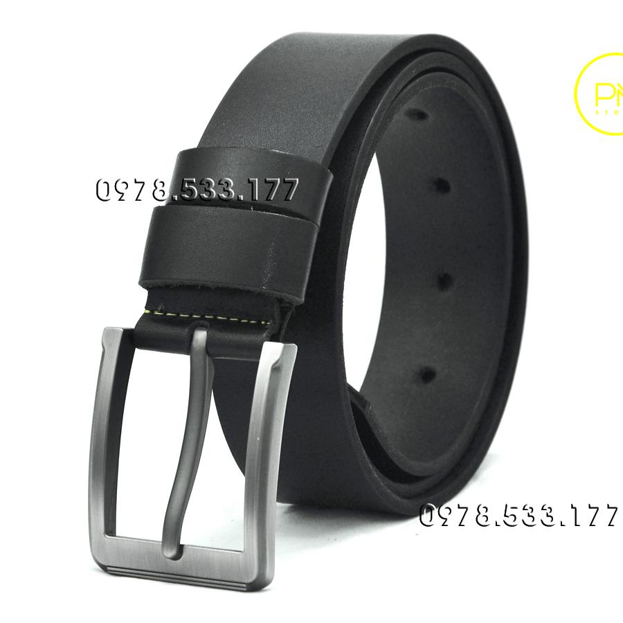 Thắt lưng nam da bò khóa kim cao cấp (4cm) - PNPK4