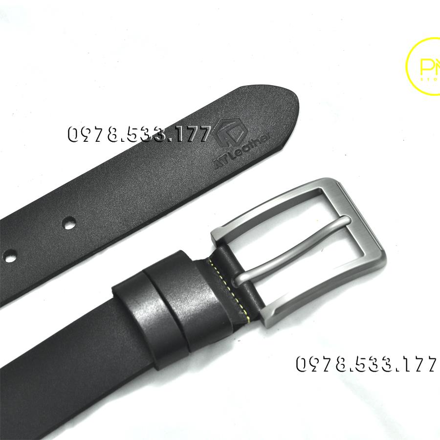 Thắt lưng nam da bò khóa kim cao cấp (4cm) - PNPK4