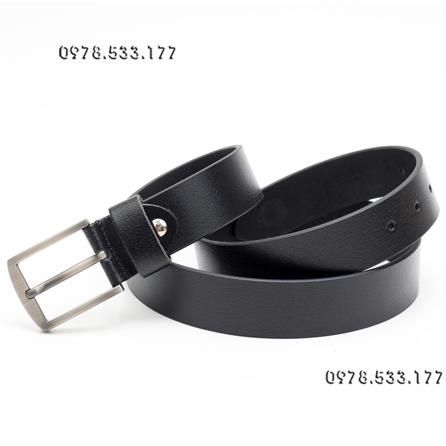 Thắt lưng nam da bò khóa kim cao cấp - PNM4K02