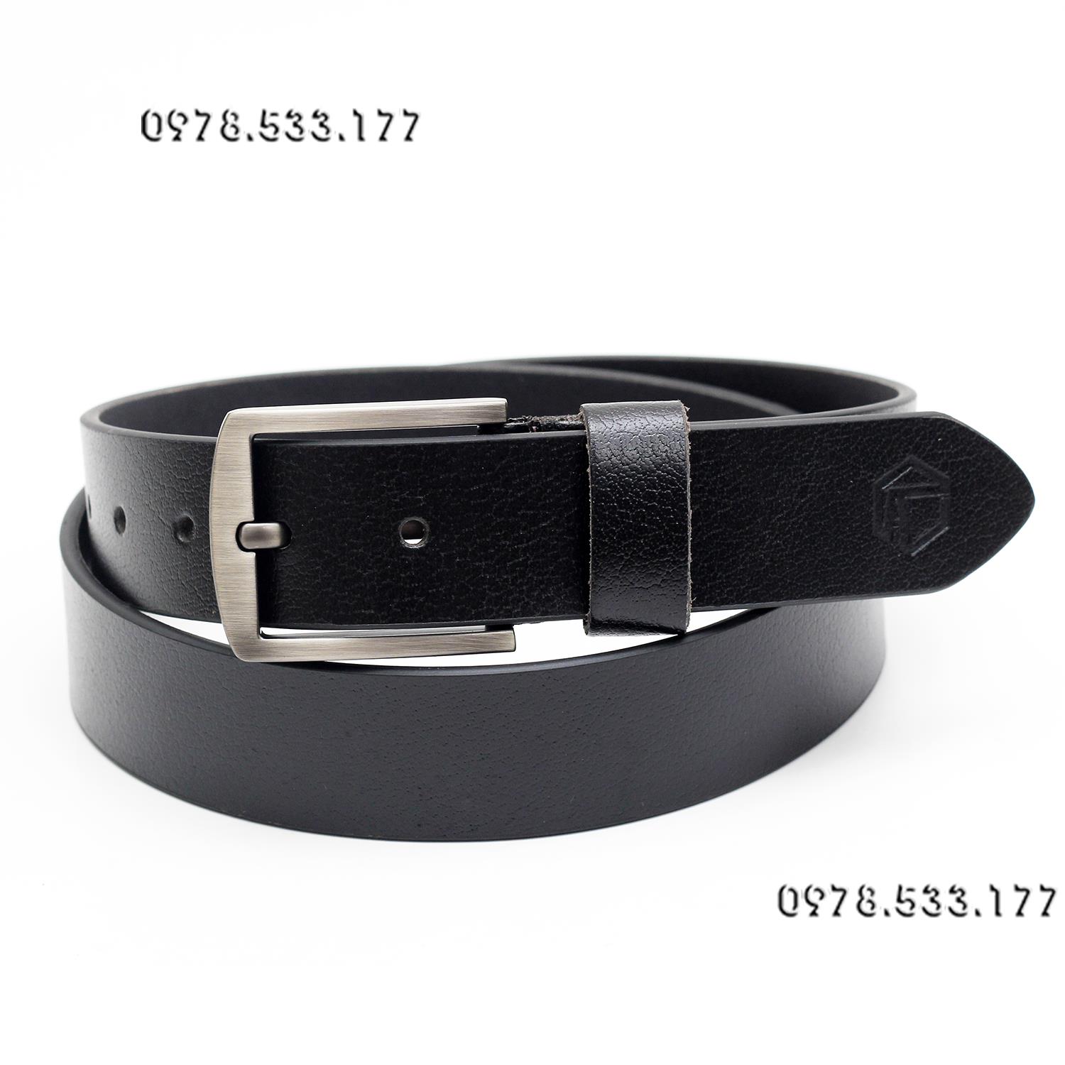 Thắt lưng nam da bò khóa kim cao cấp - PNM4K02