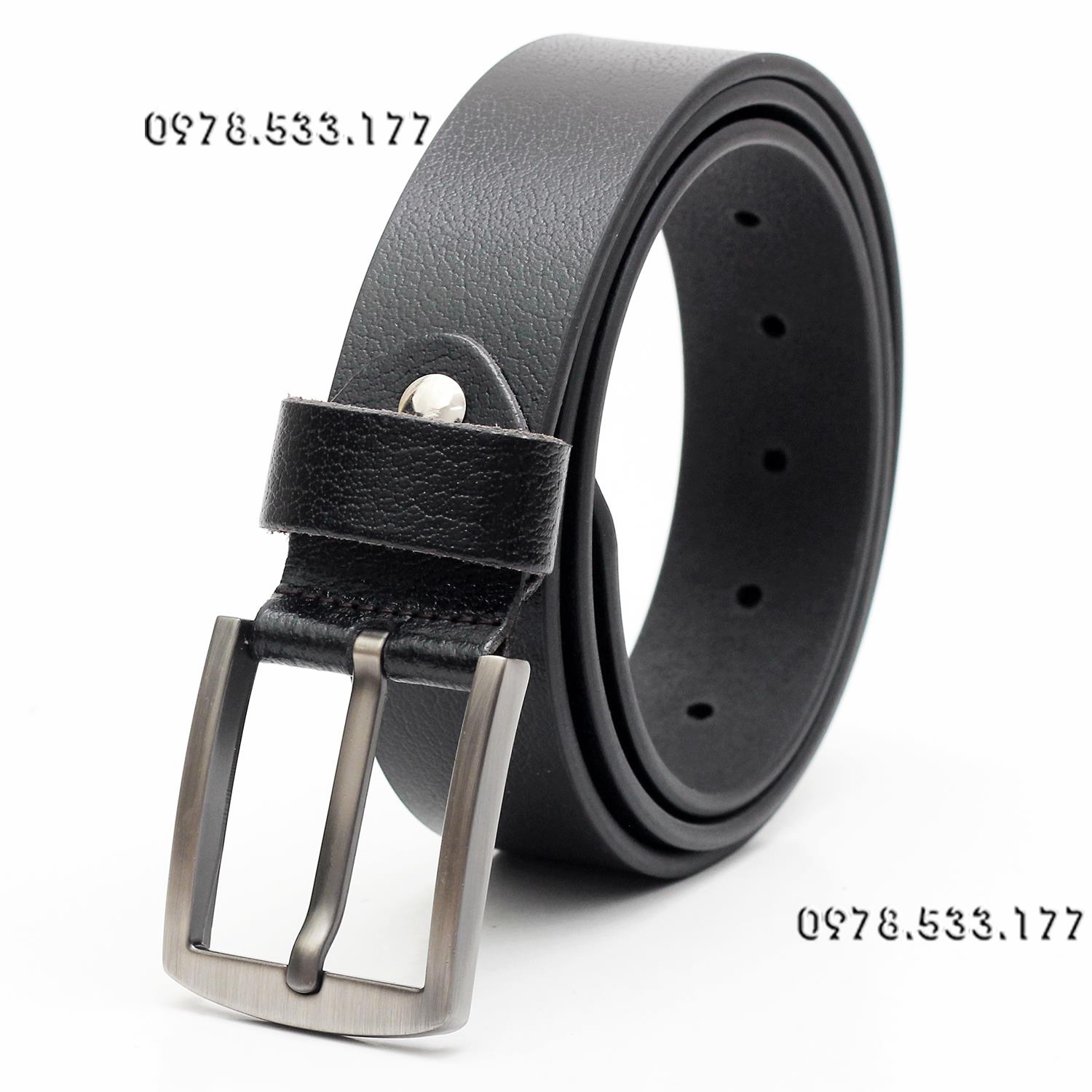 Thắt lưng nam da bò khóa kim cao cấp - PNM4K02