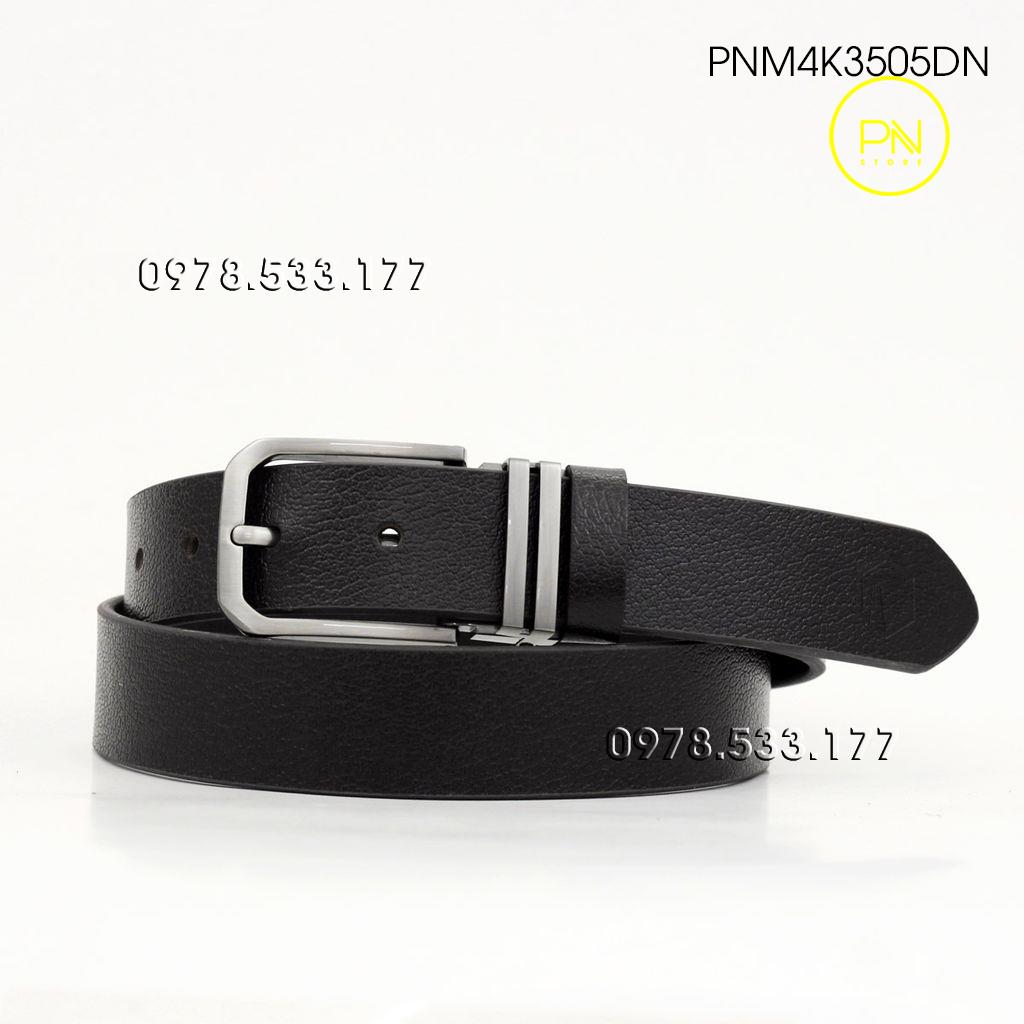 Thắt lưng nam da bò thật cao cấp (3.3cm) - PNM4K3505DN